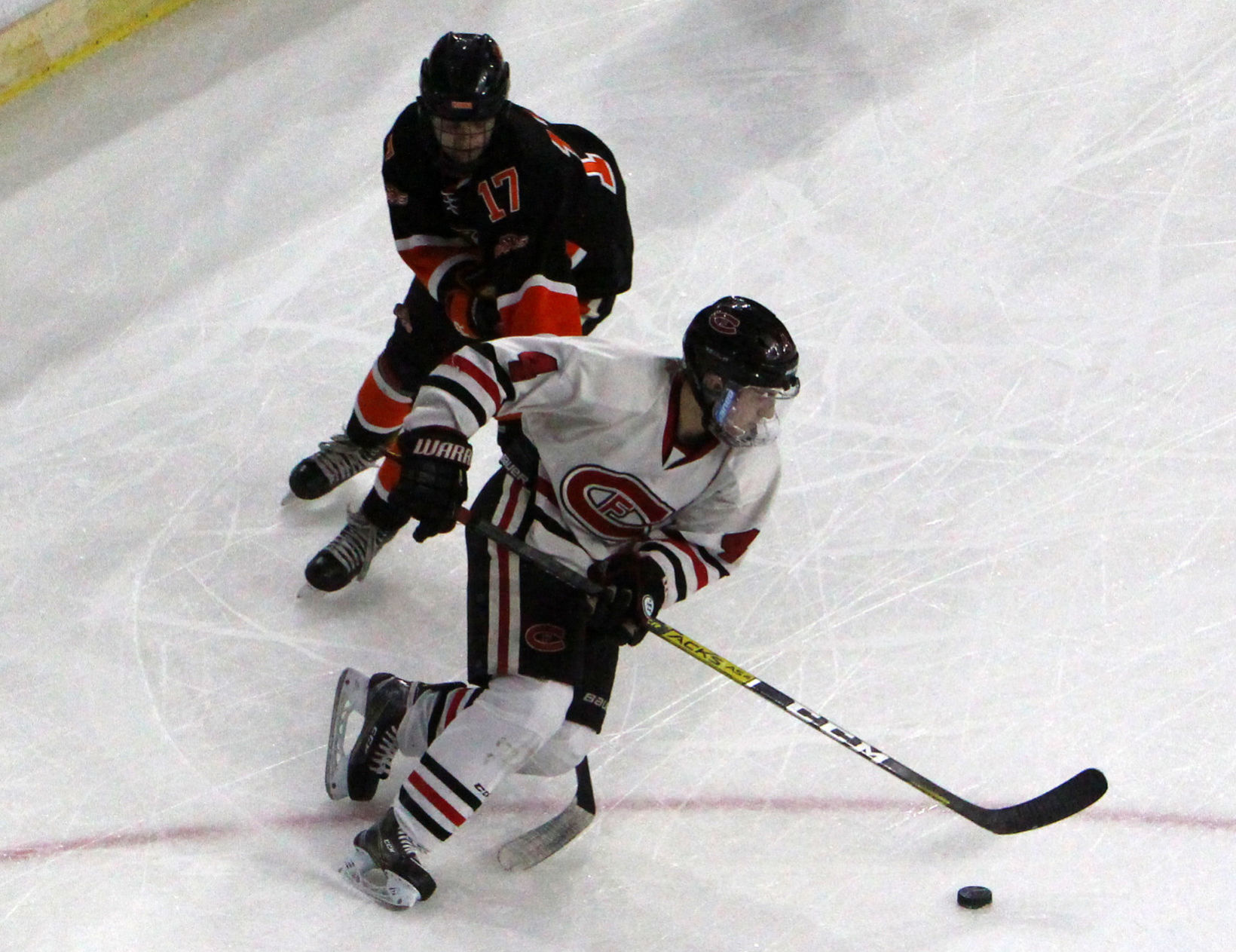 Chi-Hi boys hockey vs Verona at Division 1 state semifinals 3-6-20